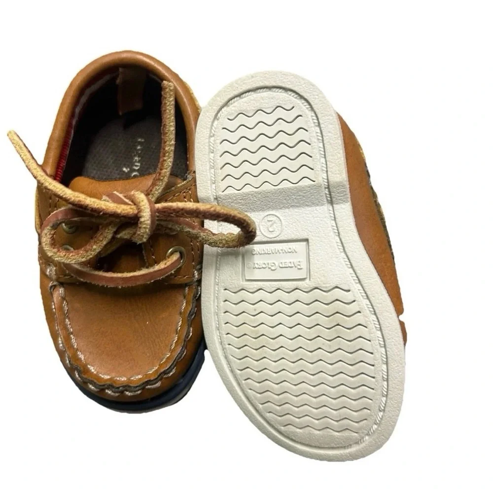 Wonder Nation Baby Boy Boat Shoes Size 2